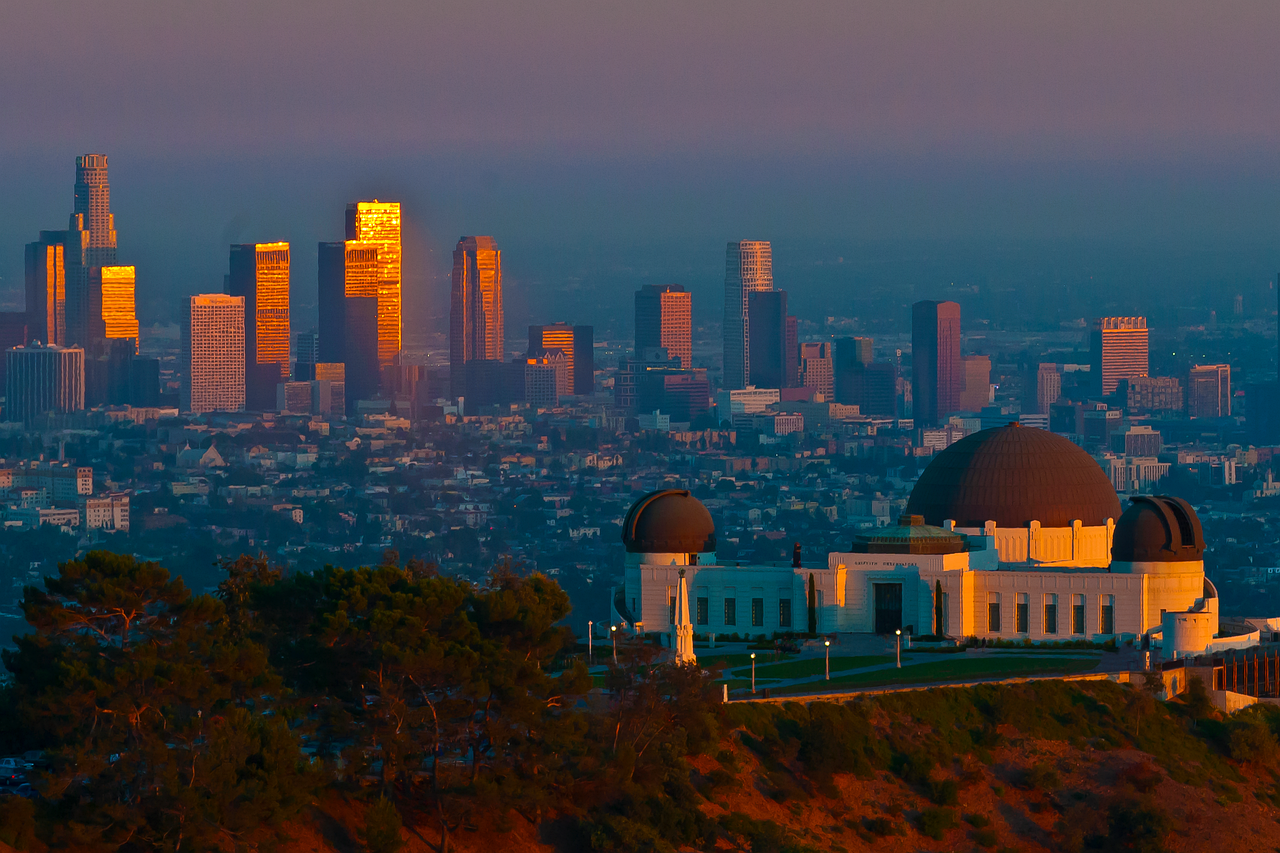 griffith observatory, los angeles, sunset-3897616.jpg