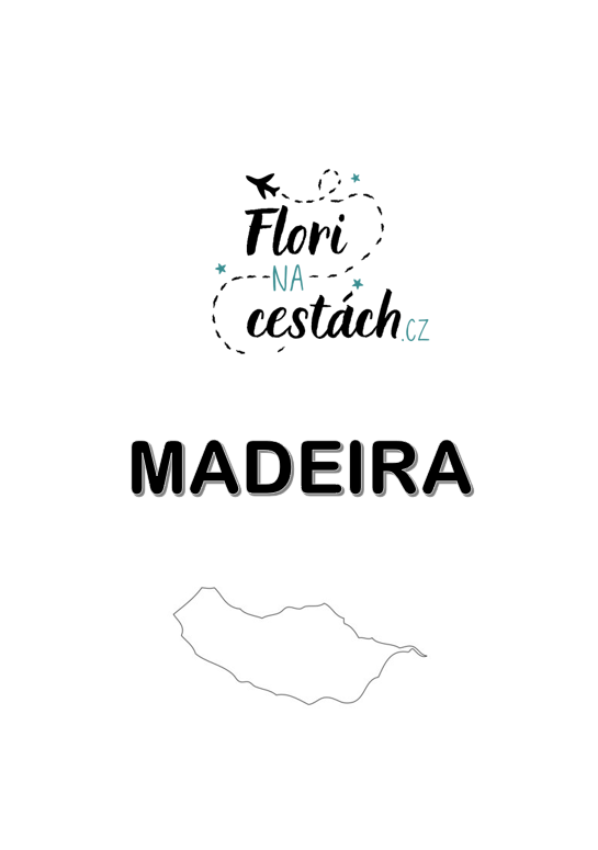 Madeira e-book, průvodce, Itinerář by florinacestach.cz