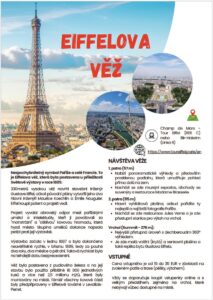 Paříž e-book, průvodce, itinerář by florinacestach.cz