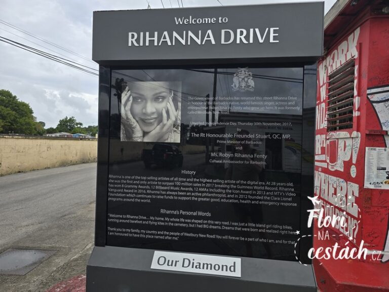 Rihanna Drive na Barbadosu