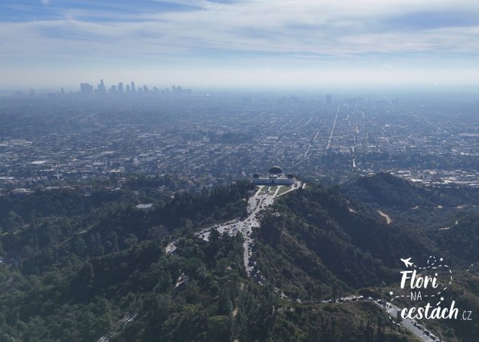 Griffith observatory and Los Angeles
