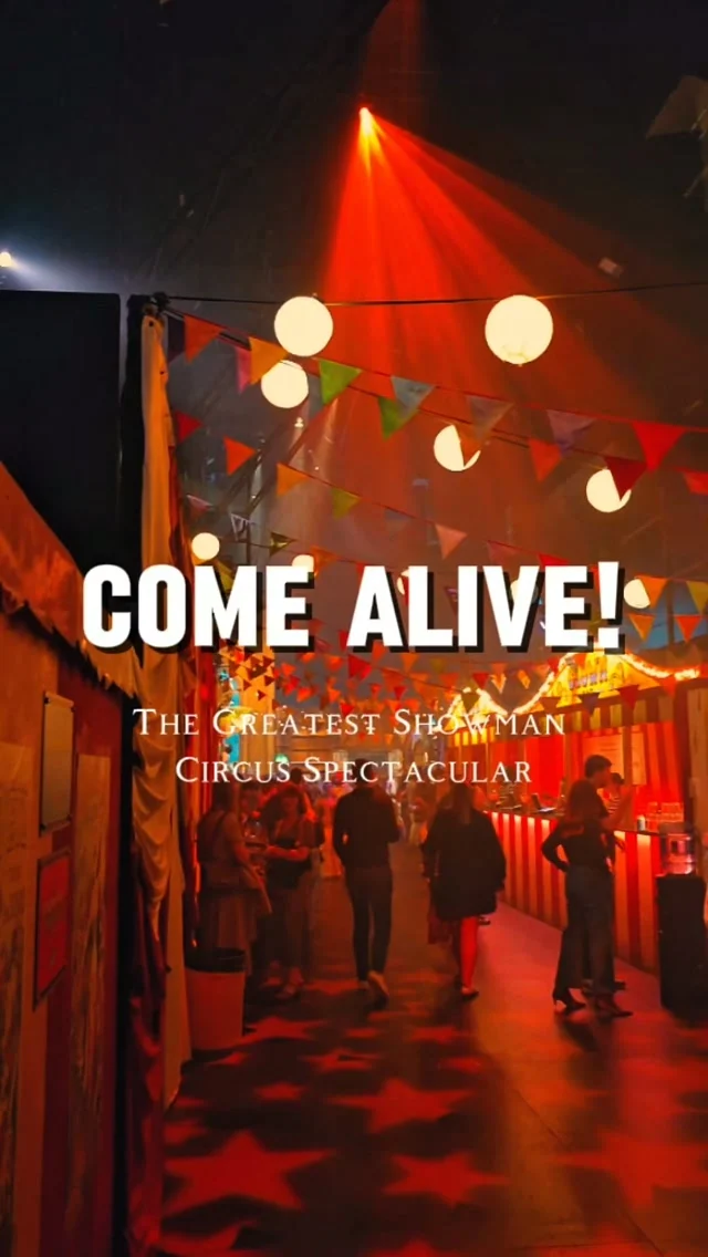 Come Alive!
The Official Greatest Showman Circus Spectacular. 

Představení spojuje neuvěřitelnou akrobacii a ikonicou hudbu z The Greatest Showman. Pokud miluješ unikátní zážitky na cestách, tohle musíte zažít na vlastní kůži.

#comealive #greatestshowman
#circus #london #comealiveshow